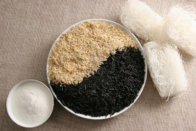 rice and flour