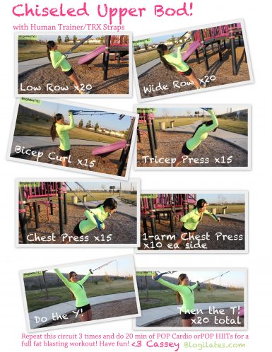 Upper Body Printable! - Blogilates