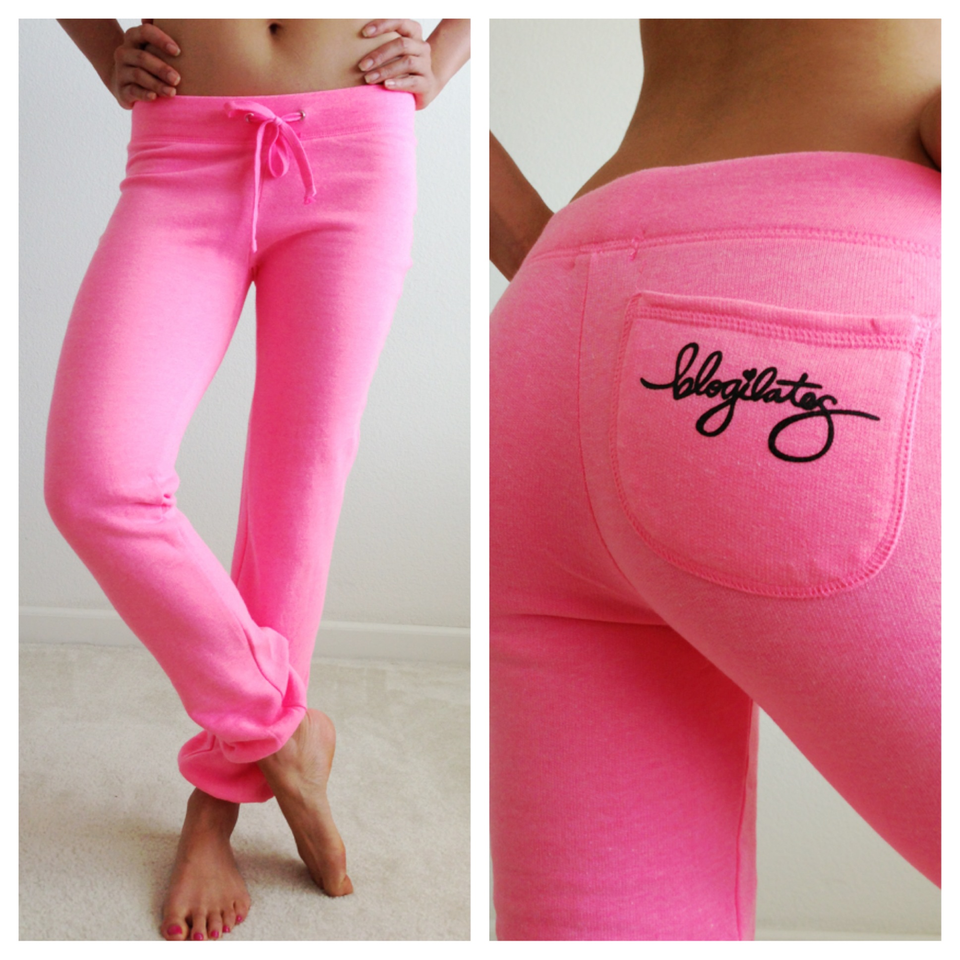 pink sweat pant