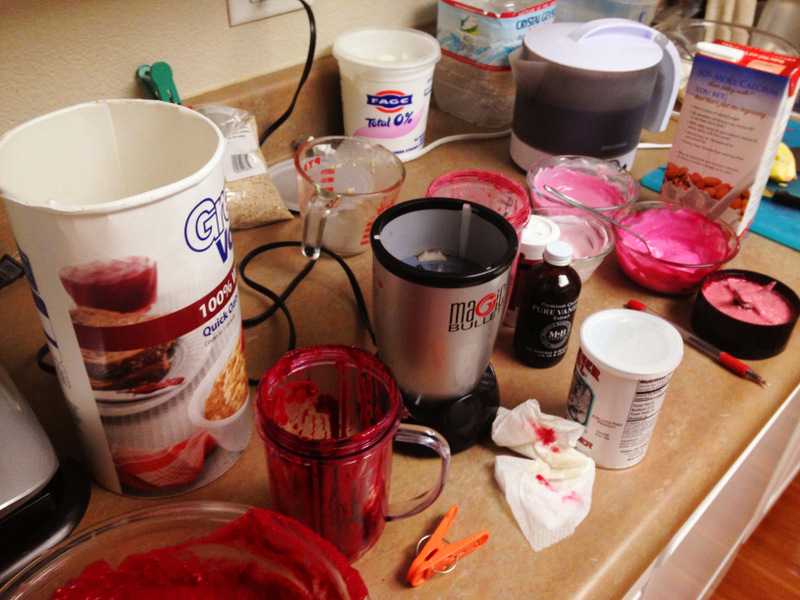 red velvet mess