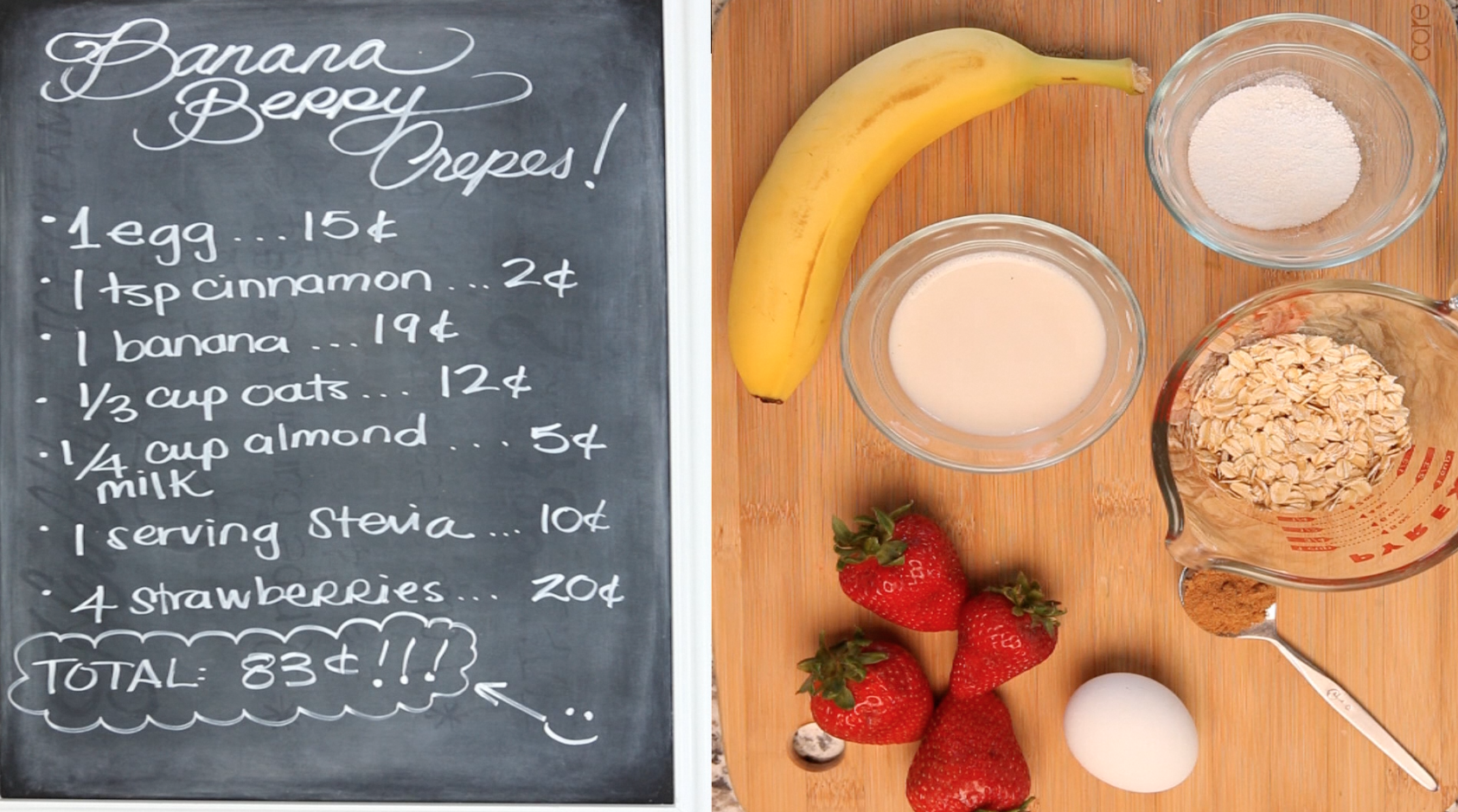 Healthy Banana Berry Crepes Recipe Blogilates