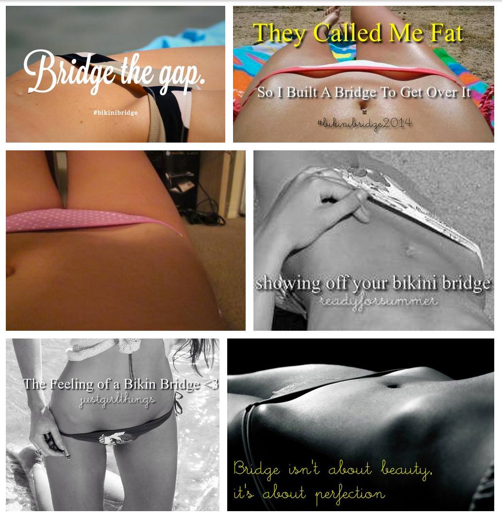 BikiniBridge - pointing out our mental flaws - Blogilates
