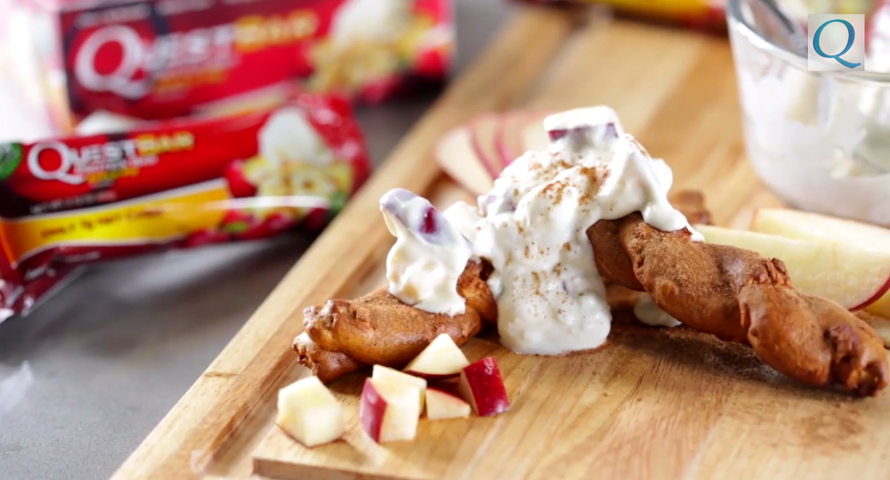 apple cinnamon churros quest bar