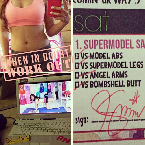 Supermodel leg 2025 workout
