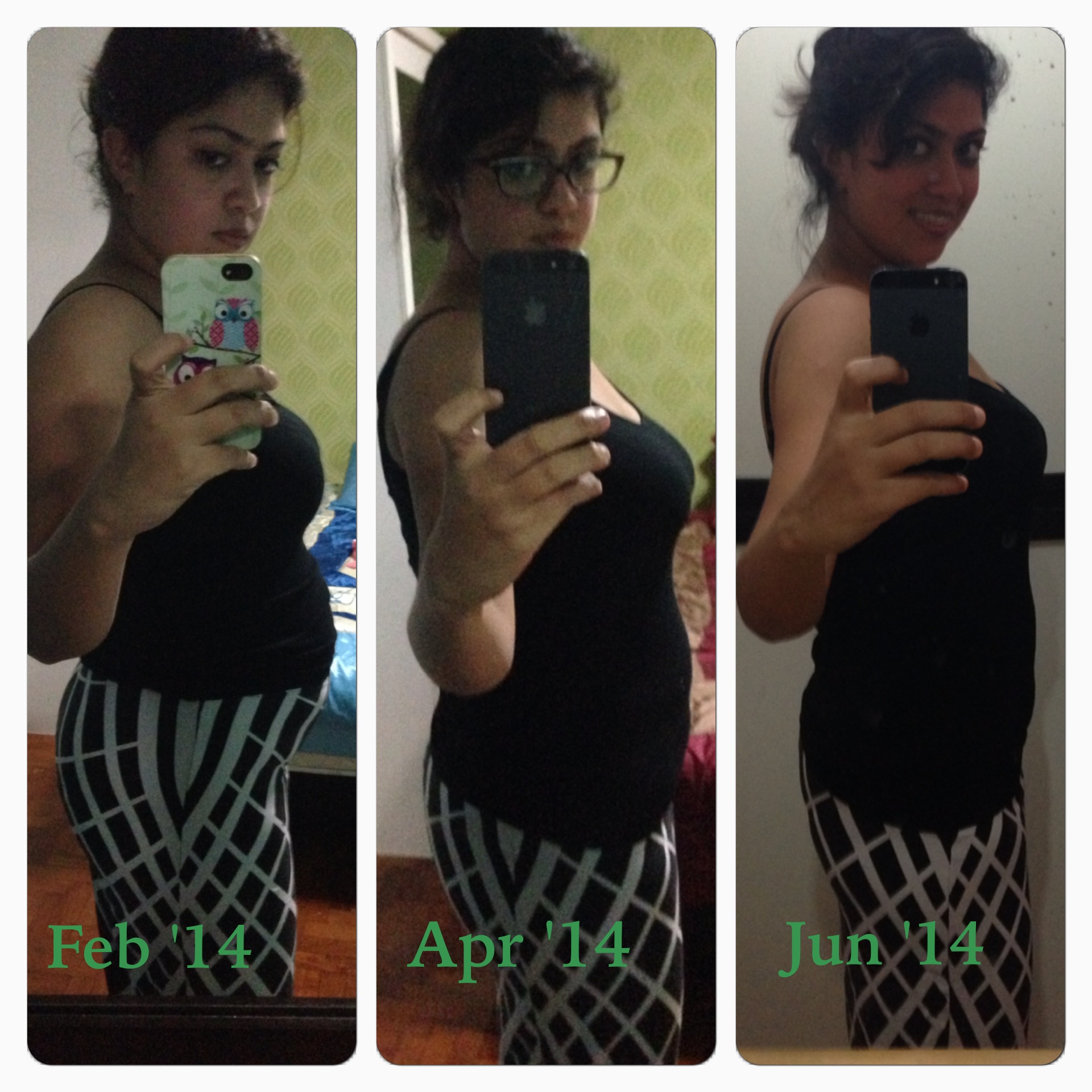 Progress from Feb till June 14
