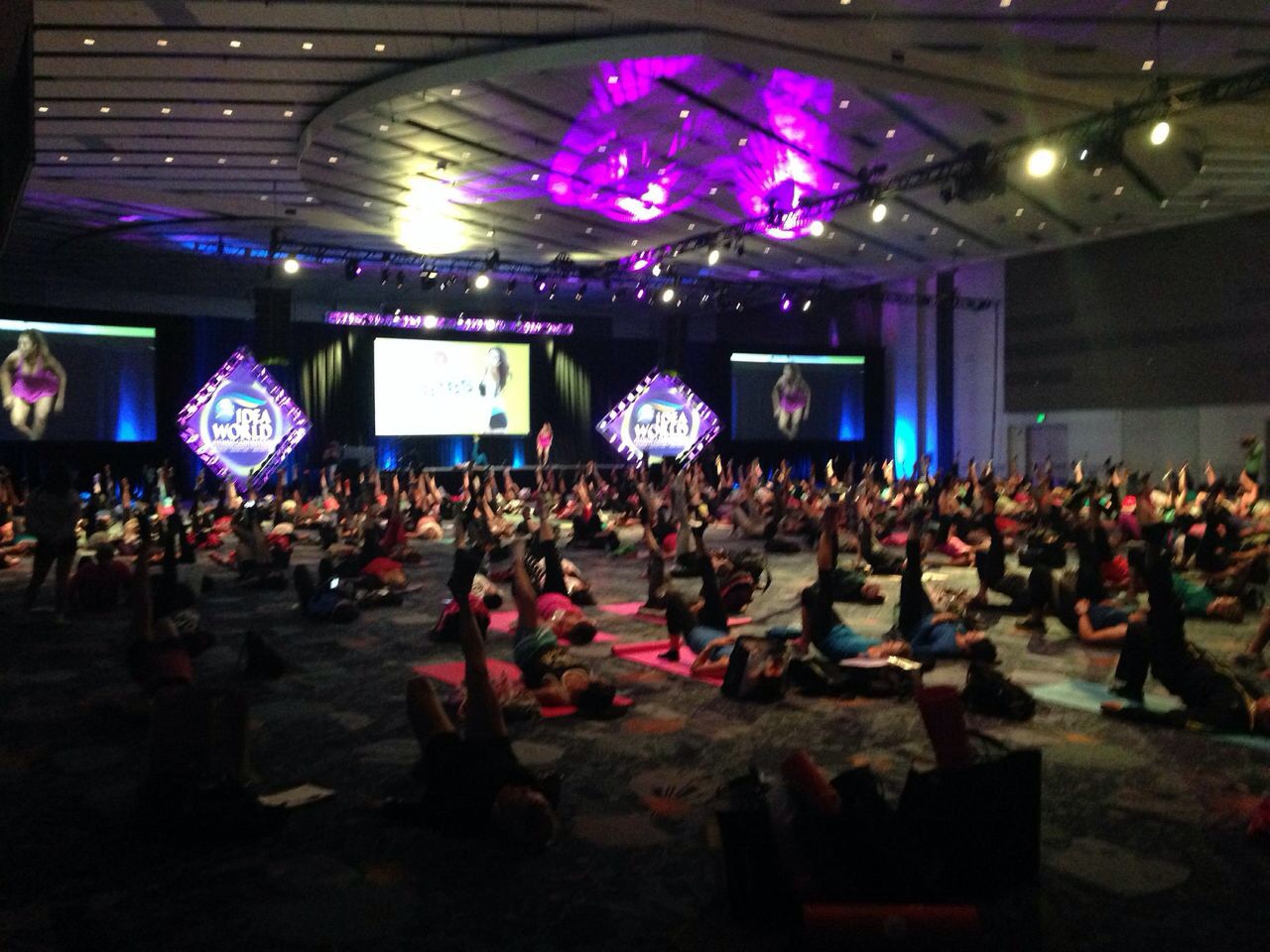 MIAMI BEACH, FL - OCTOBER 13: Jillian Michaels attends the Sweat USA  America's All-Star Fitness Festival