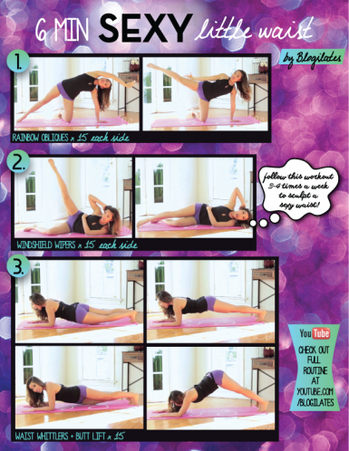 Pilates Bootcamp: Total Body Toning Printable - Blogilates