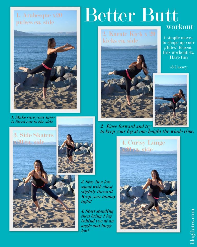 Better Butt Printable - Blogilates