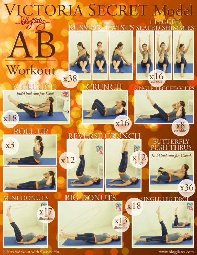 Blogilates victoria top secret arms