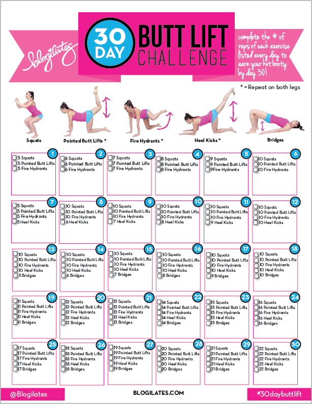 30 day butt challenge 72ppi