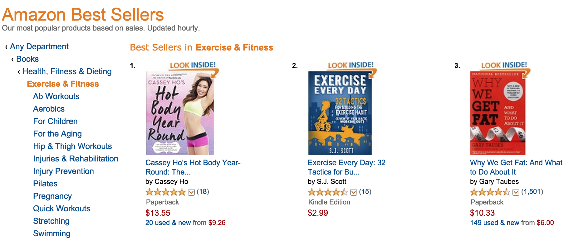 #1 in exercise