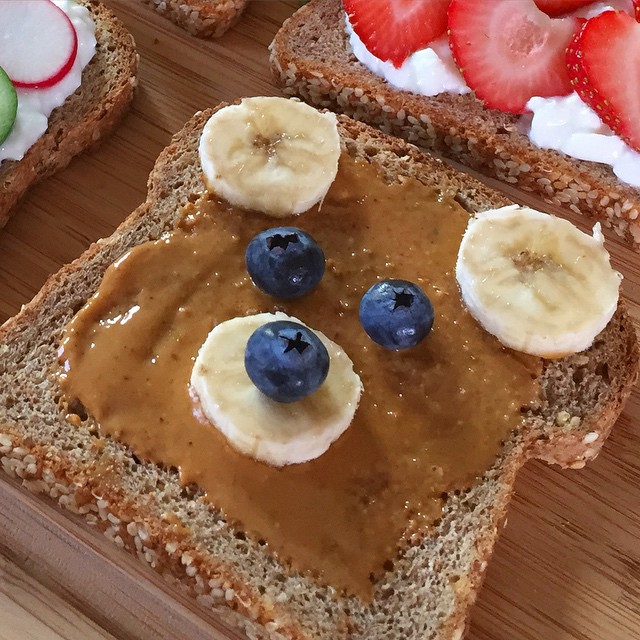 teddy bear toast