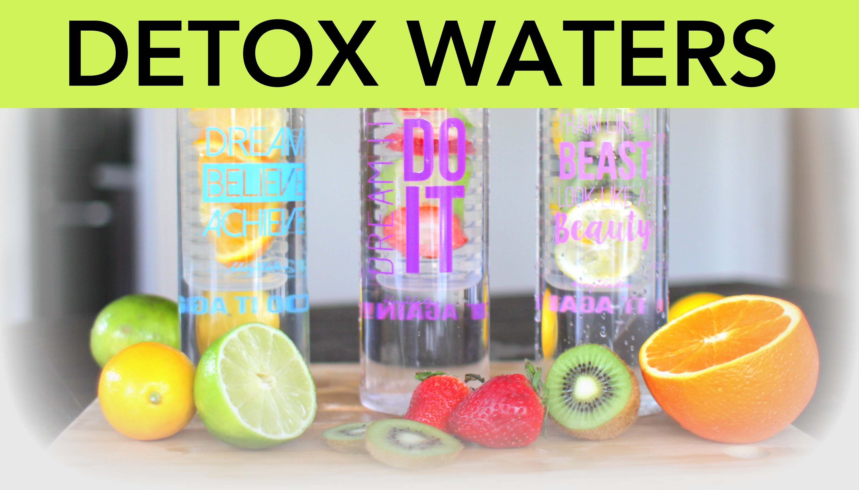 Fat Flushing Detox Water + more yummy detox recipes Blogilates