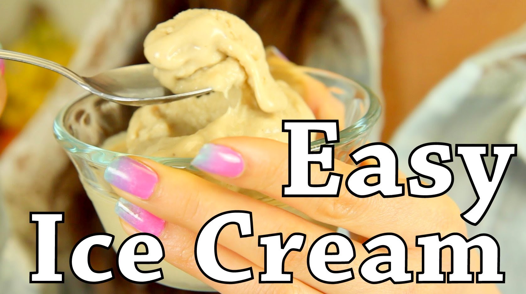 Easiest Healthiest Ice Cream in the World!!! Blogilates