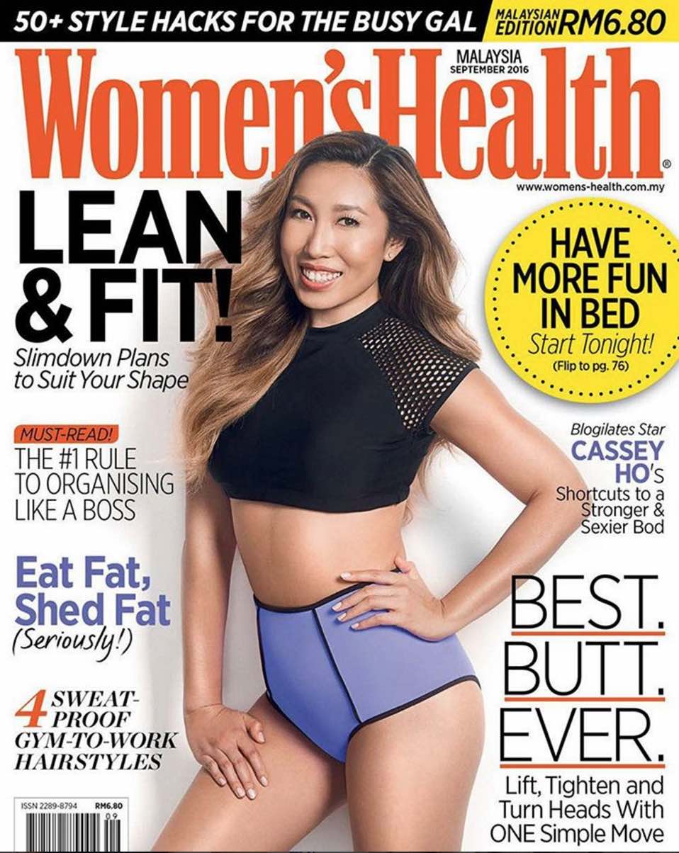 I'm on the cover of Women's Health Malaysia!? – Blogilates