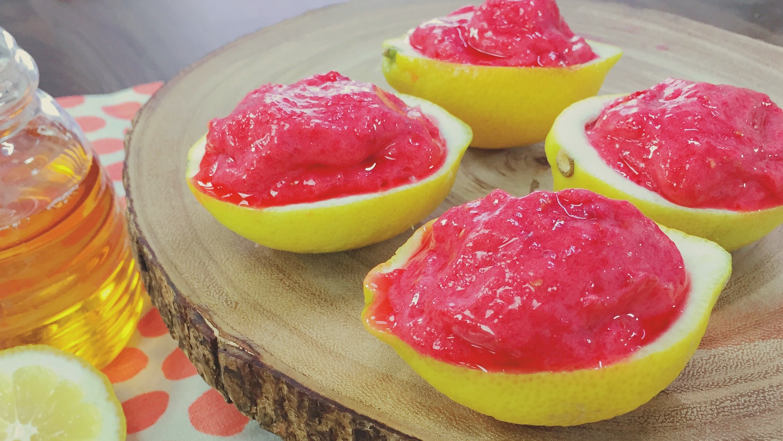 Pink Lemonade Sorbet Cups Blogilates