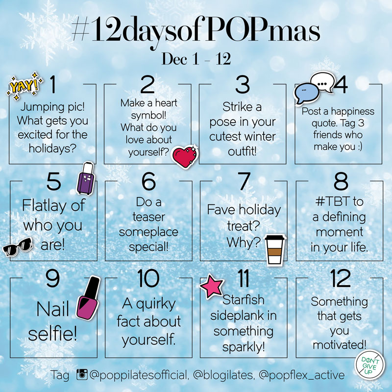 12 days of popmas