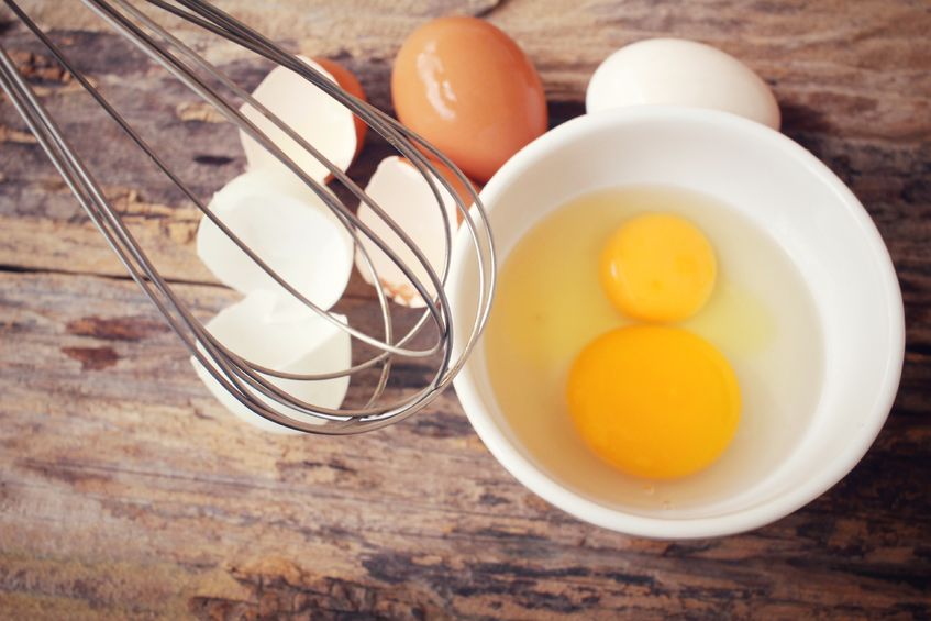 42372485 - eggs in a bowl with whisk