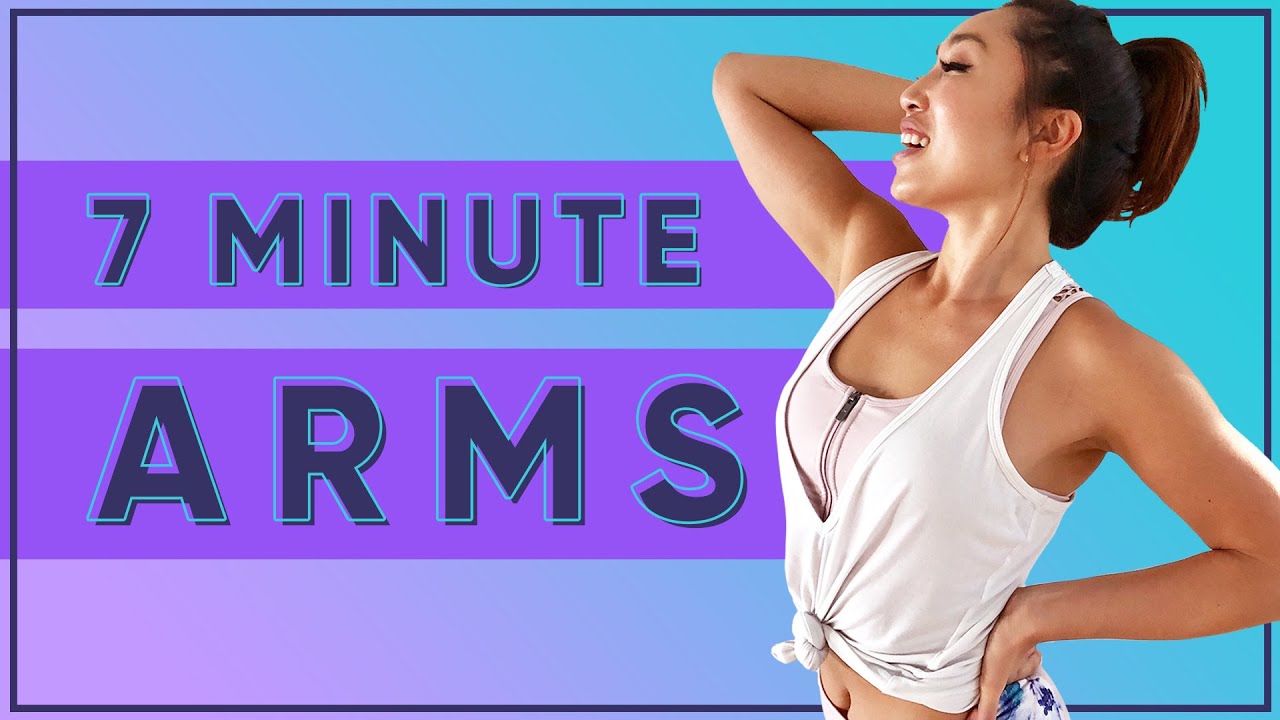 7 Minutes to Fabulous Arms! At Home No Equipment Workout Blogilates