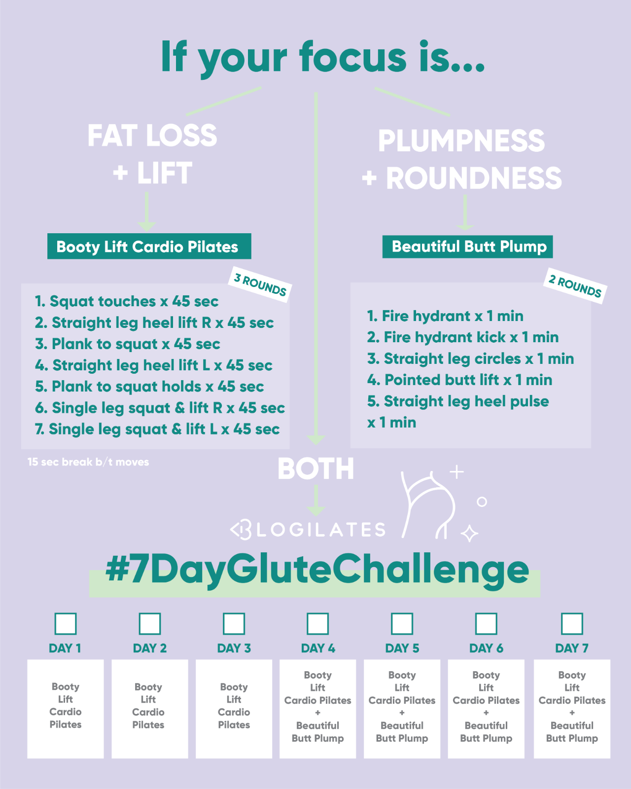 The 7 Day Glute Challenge - Blogilates