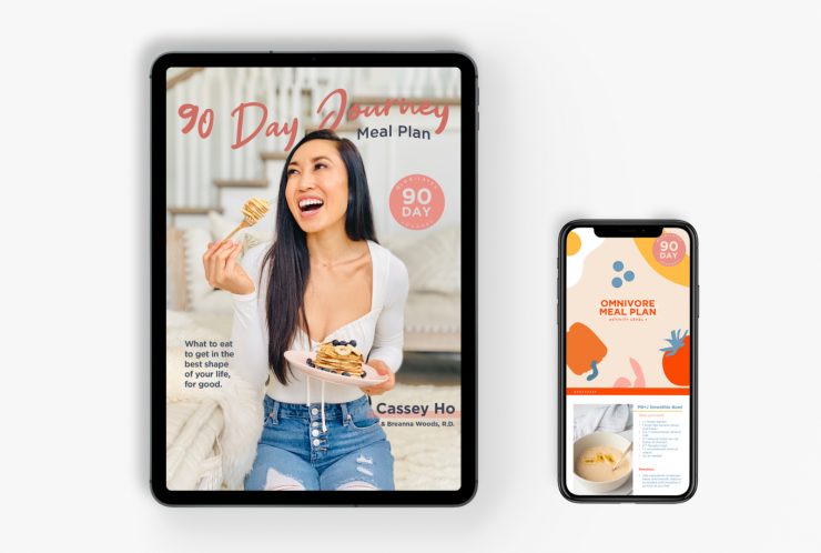 blogilates 90 day meal plan e-book cover