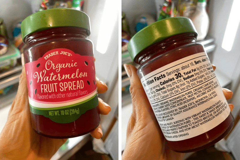 trader joe's watermelon spread blogilates review