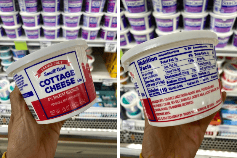 trader joe's cottage cheese blogilates review