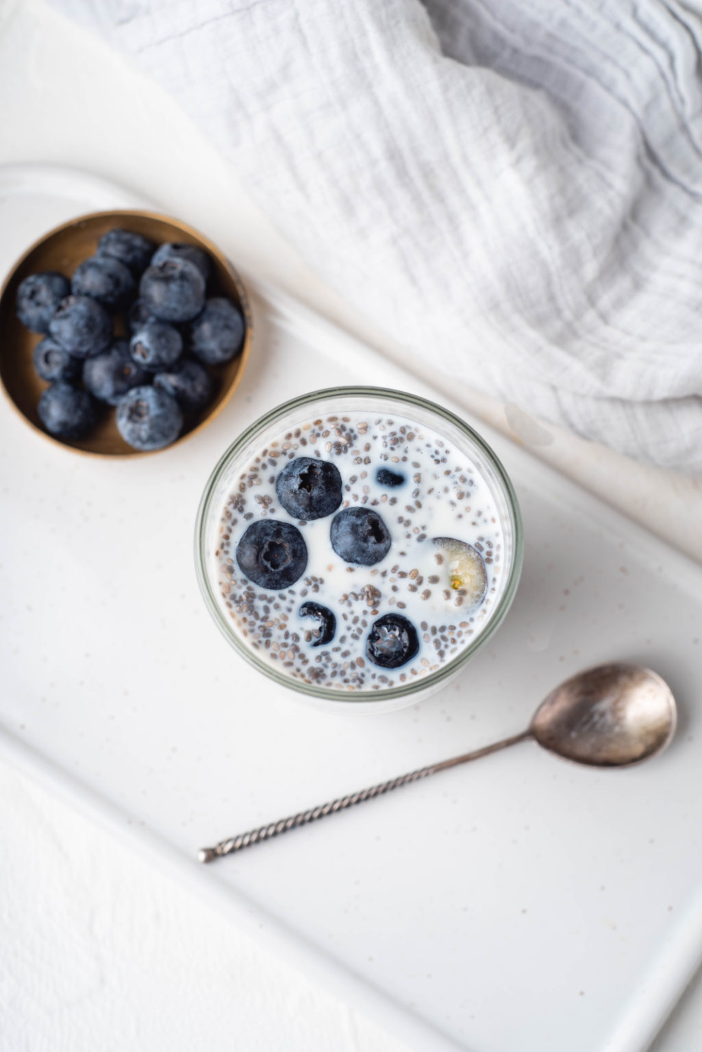 Easy Breakfast Blueberry Chia Pudding Recipe Blogilates