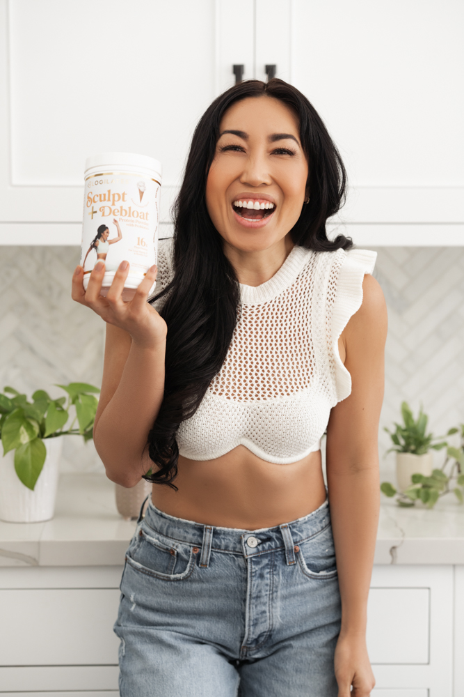 blogilates nutrition cassey ho sculpt and debloat protein powder