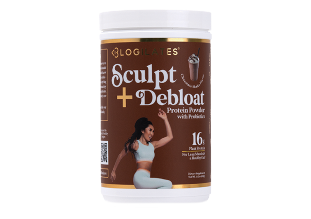 blogilates nutrition target sculpt and debloat protein chocolate