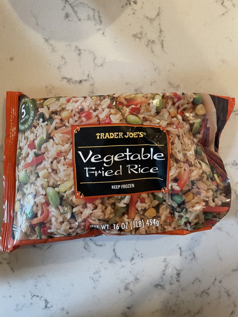 trader joe's veggie fried rice