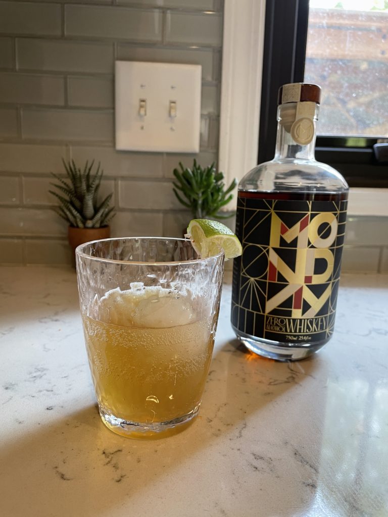 monday zero proof alcohol alternative whiskey mule