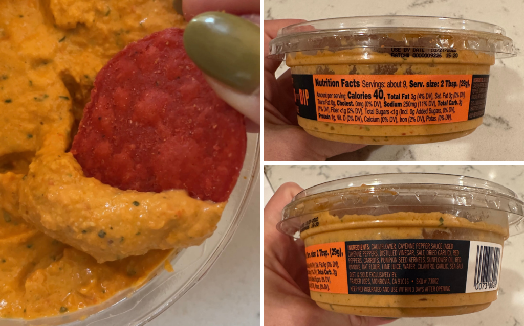 trader joe's fall reviews vegan buffalo dip