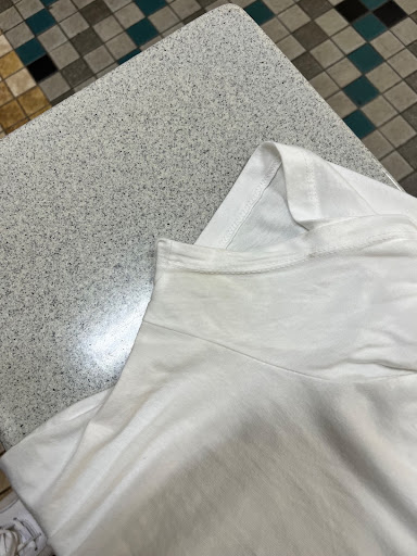 natural deodorant test beautycounter visible sweat on white tshirt
