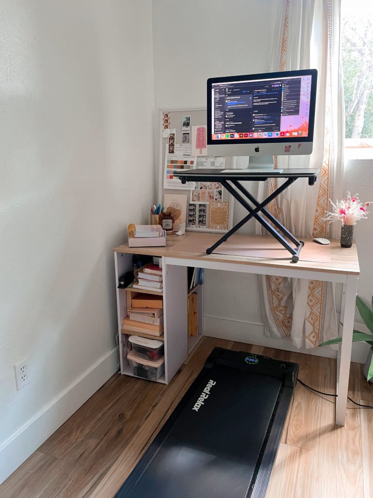 under table  treadmill review