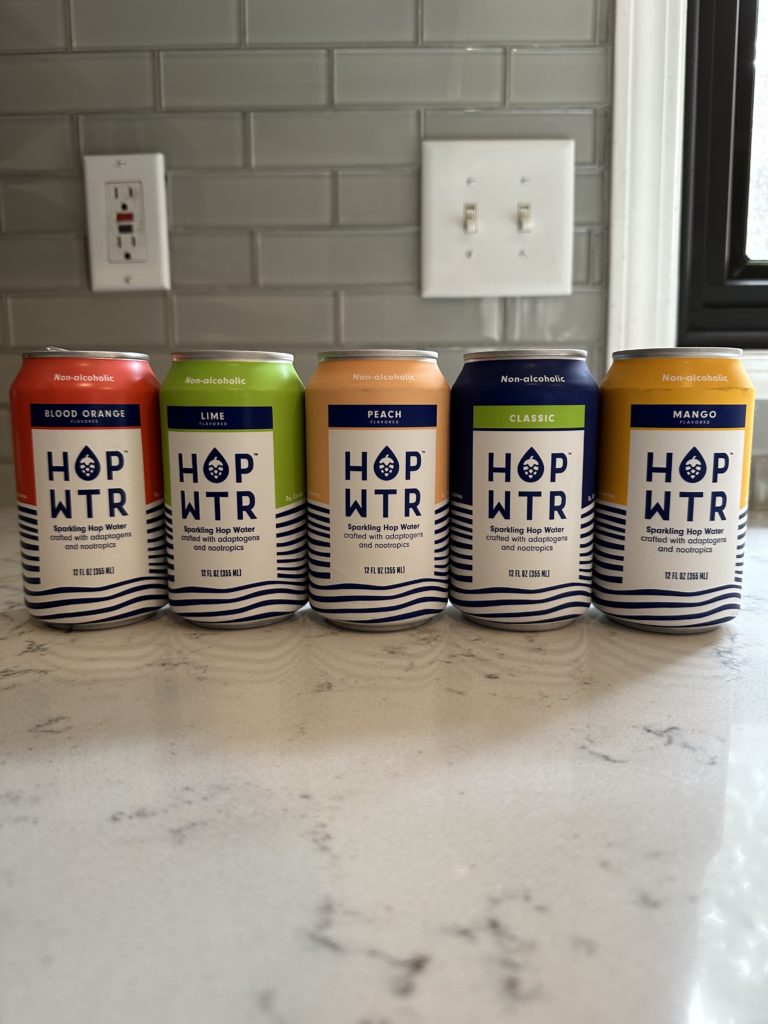 hop wtr non-alcoholic drink review