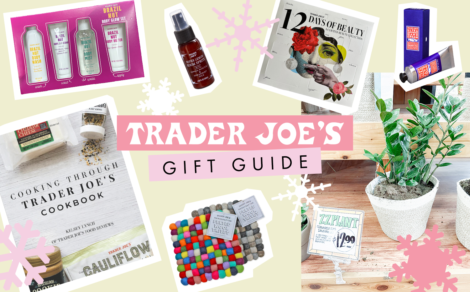 trader joe's gift guide banner blogilates