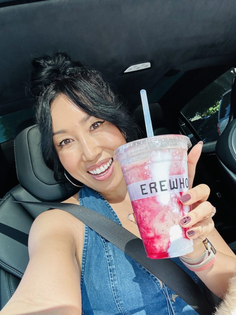 cassey ho erewhon hailey bieber strawberry skin glaze smoothie hack