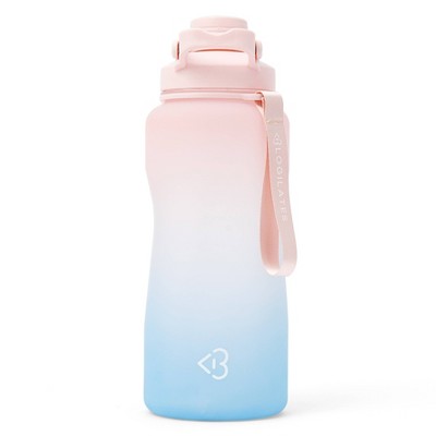 POPFLEX by Blogilates Cottagecore Water Bottle - 64 Oz. Insulated Water  Bottle for Ice Cold Liquids - Cute Sweat Proof Stainless Steel Water Bottles  - Easy Crystal Clear Flip Top Straw, Leak