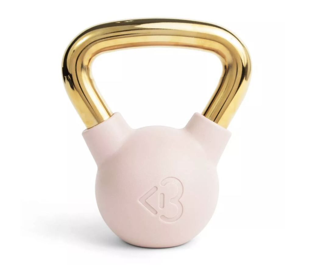 blogilates target gold kettlebell 15 pounds home gym essentials