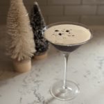 peppermint espresso martini non-alcoholic holiday drinks mocktail blogilates