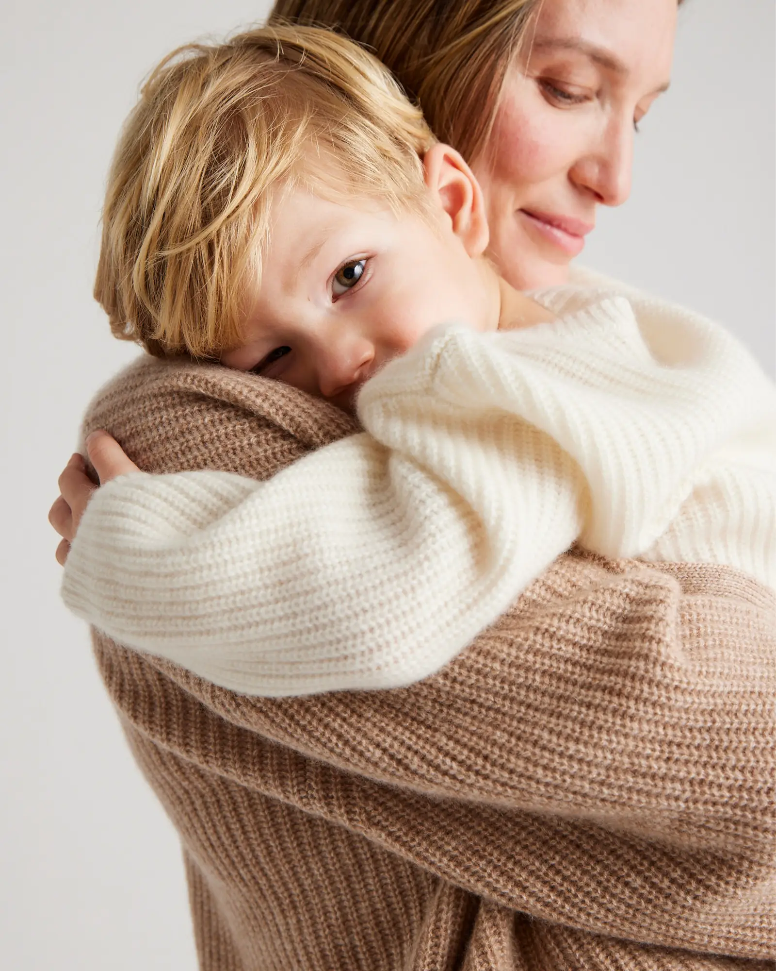 quince mommy and me cashmere matching sweaters