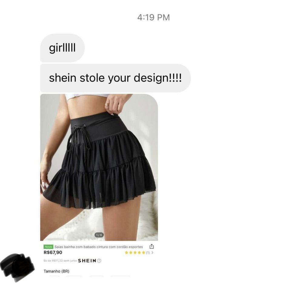 Shein mocked for bizarre leather thong shorts compared to a 'loin