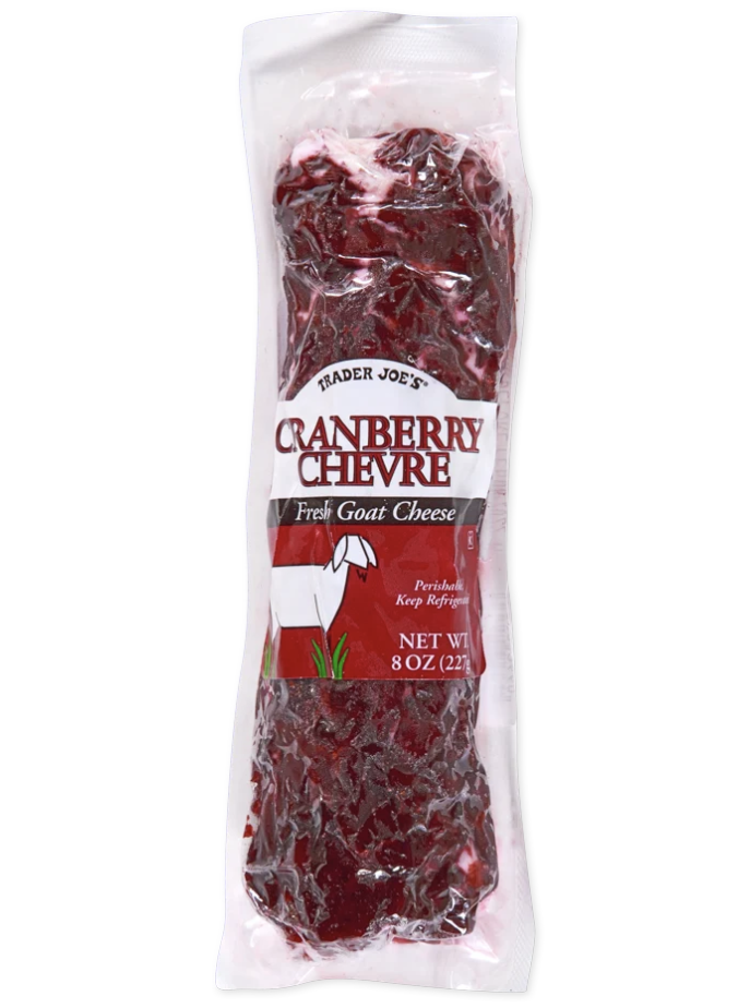 trader joe's cranberry chevre goat cheese