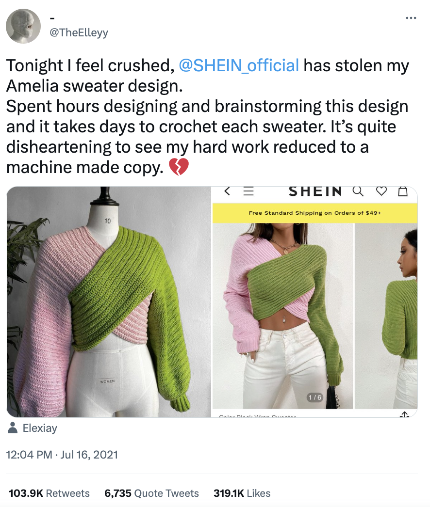 Shein is Stealing POPFLEX Designs Again - Blogilates