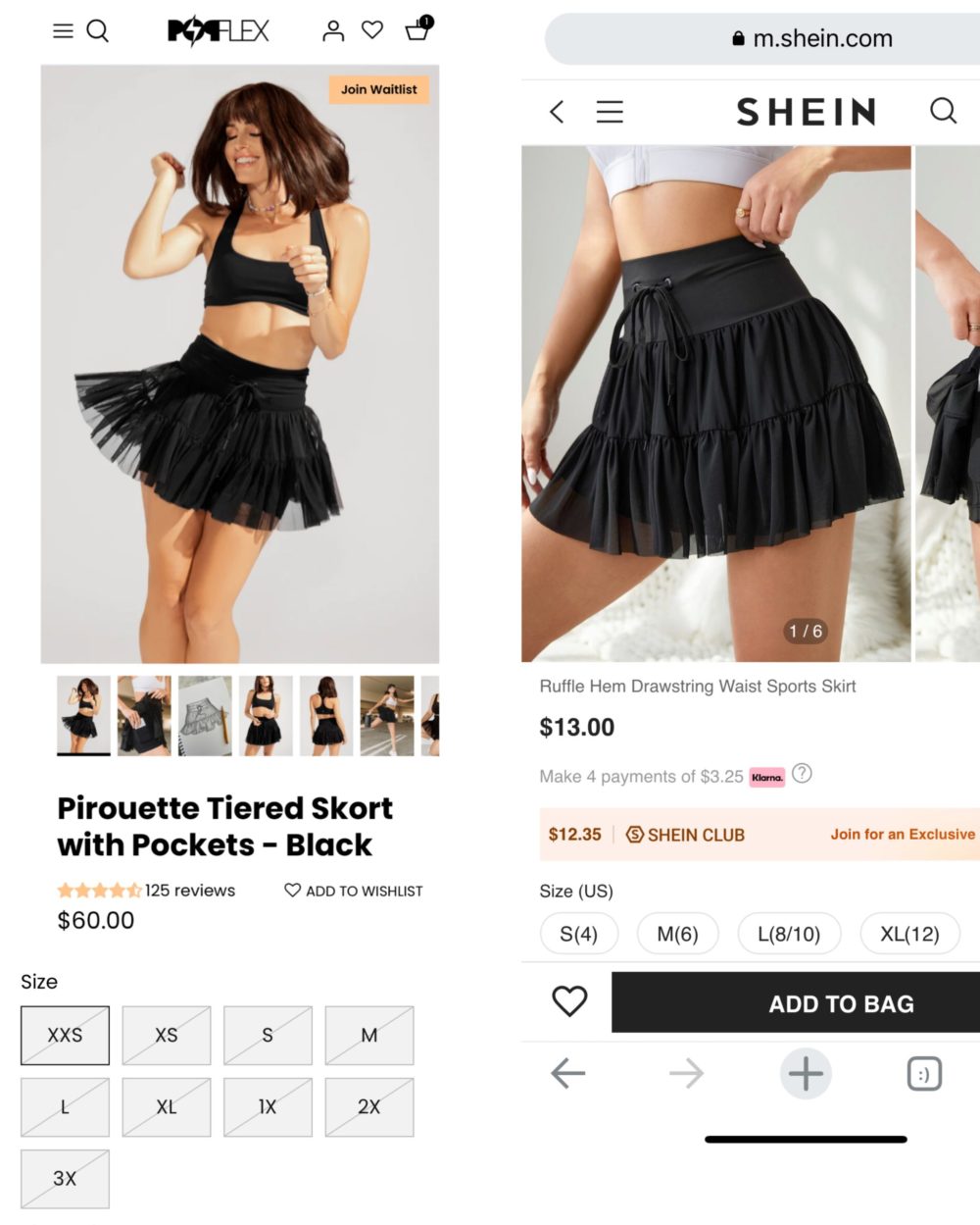 Shein Stole My Design' Says Fitness Influencer Alleging Copycat Skirt