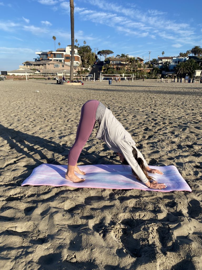 Blogilates Vegan Suede Yoga Mat Mystical Moment - White (6mm