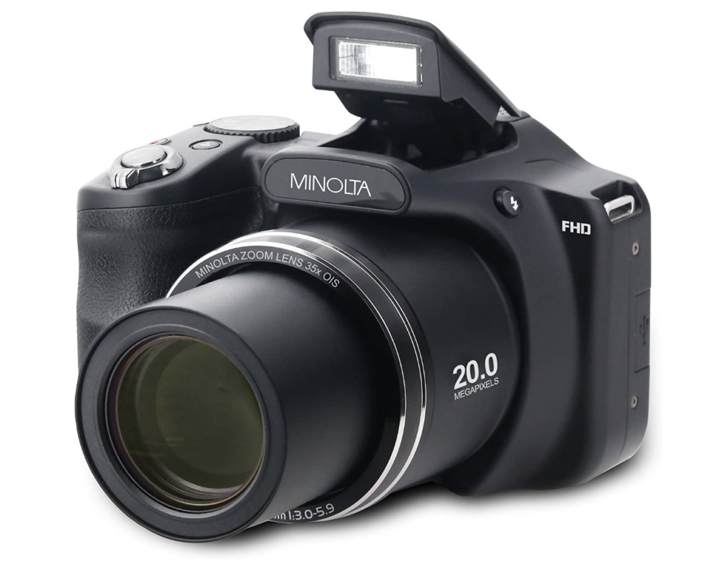 minolta 20 megapixel integer  camera 2000's aesthetic