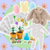 non candy easter basket ideas gift guide jellycat bunny lalo coloring sheets melissa and doug