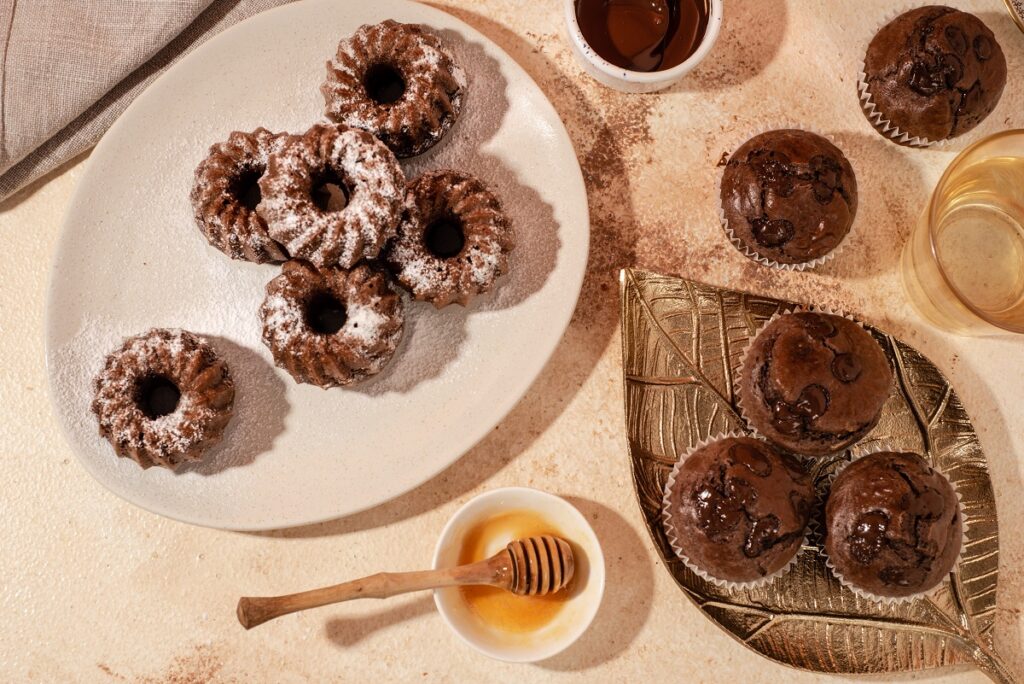 super chocolatey high protein donuts